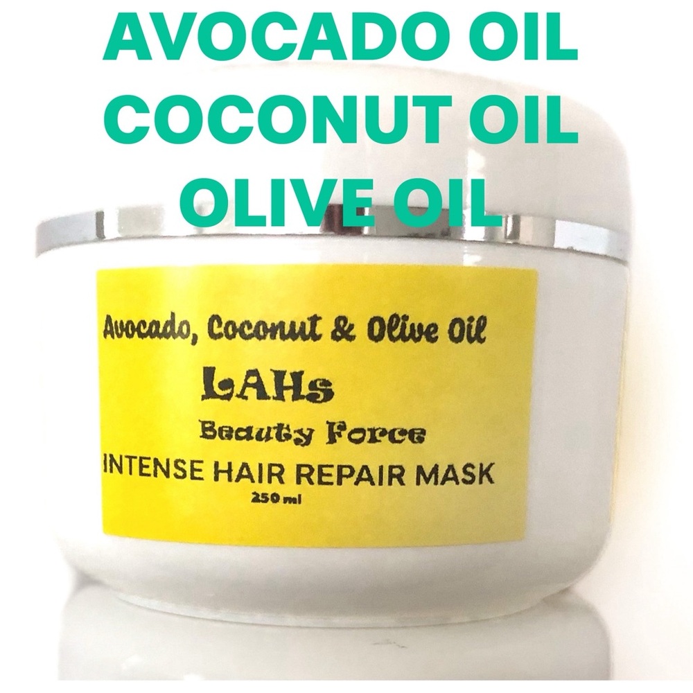 AVOCADO-COCONUT-OLIVE Oil Hair Mask